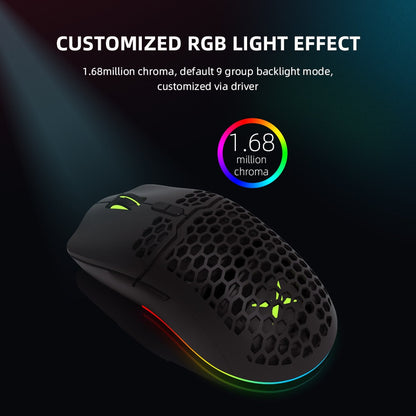 16000 DPI RGB Gaming Mouse With Customisable Buttons Lightweight!